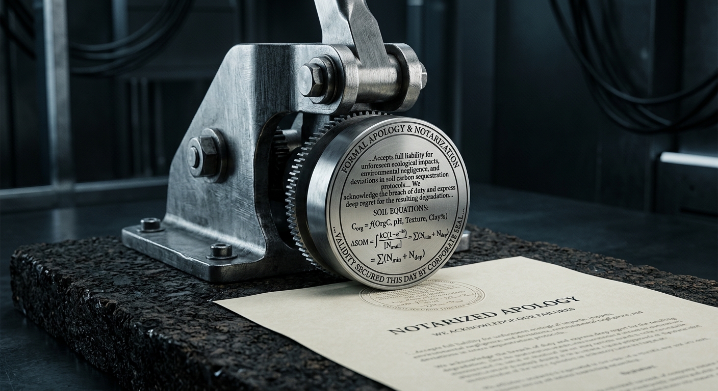 Notarial Dry Seal of Pedological Settlement