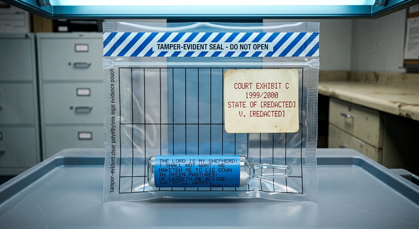 Consecrated Latency Buffer (Sacramental Lyophilized Saline)