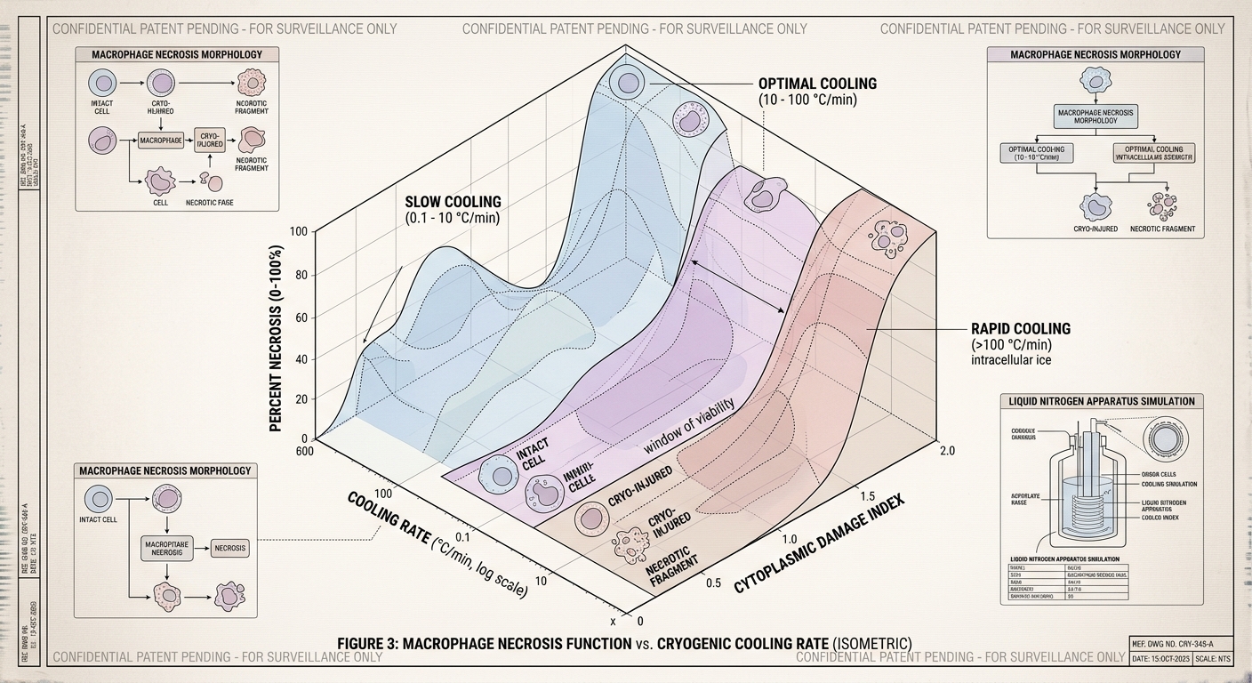 FIG. 4: Cytokine Storm Decay Curve Under Sub-Zero Jurisdictions