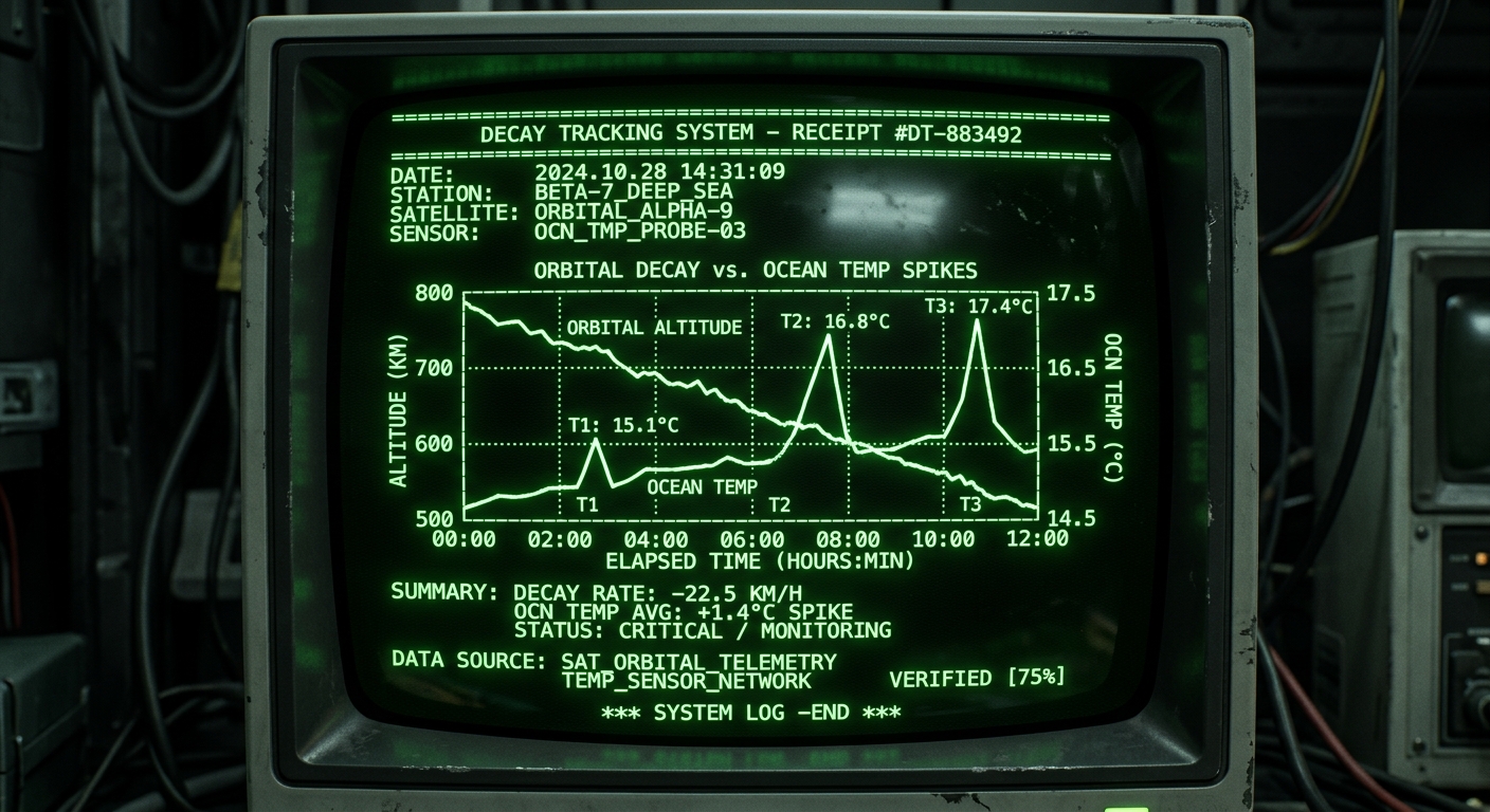 Bleach-Decay vs Orbital Velocity Parity Chart