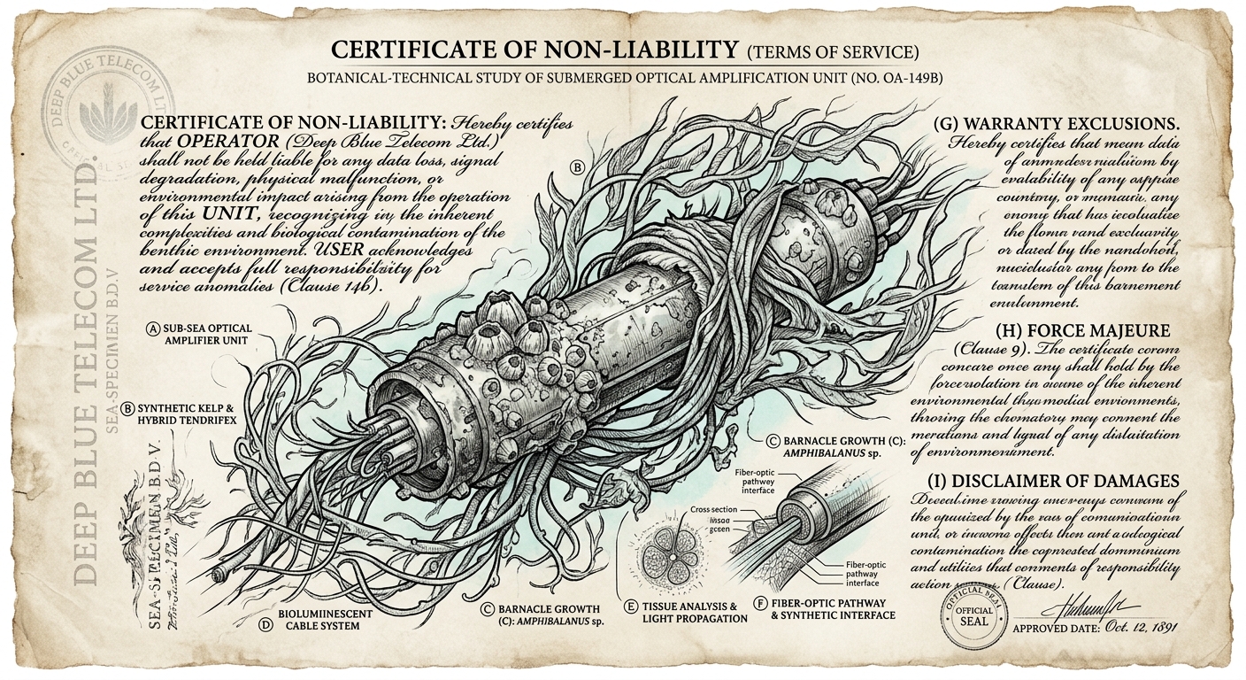 Exclusion of Warranty Certificate: Calcified Repeater Gall