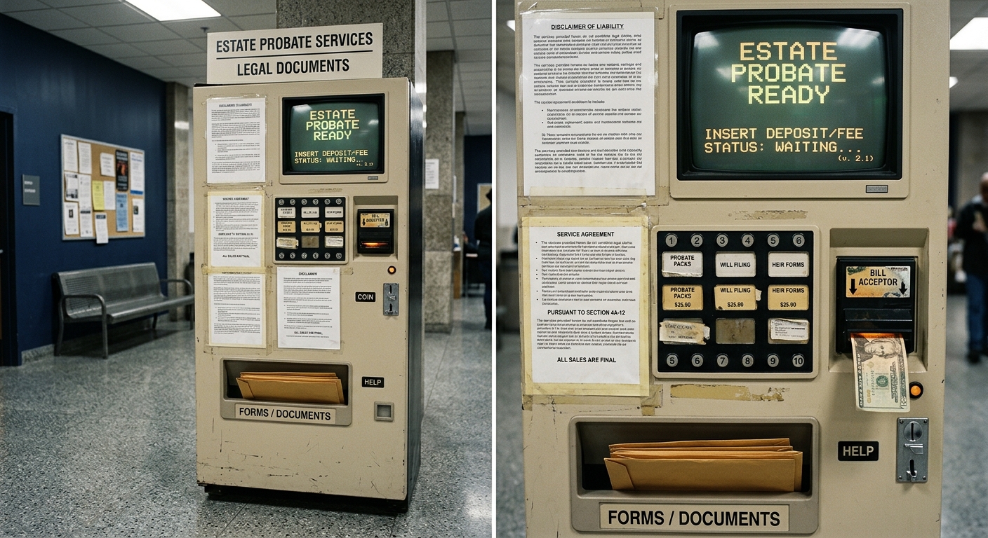 MODEL 2000-E MUNICIPAL PROBATE DISPENSER