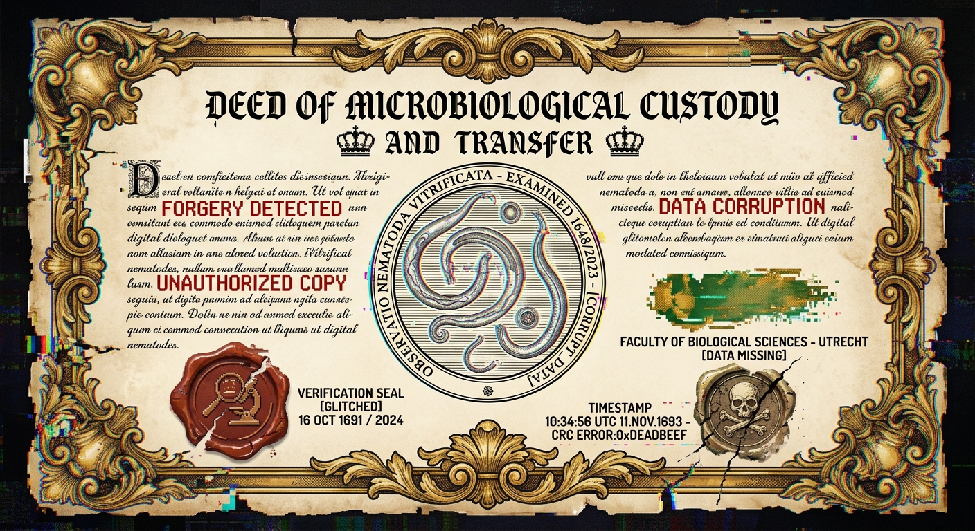Biological Assay & Nematode Custody Deed