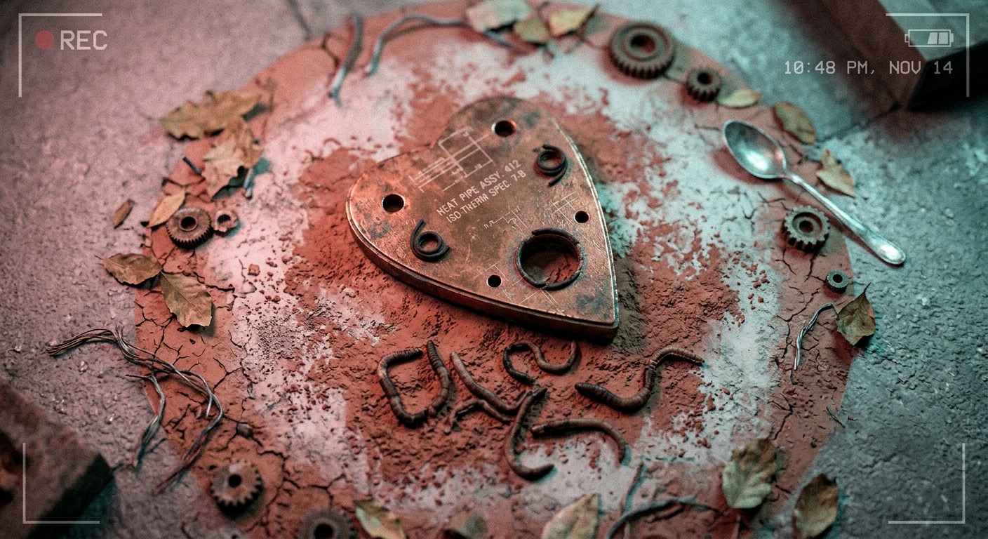 Thermal Planchette (Liquid-Cooled Divination Sled)