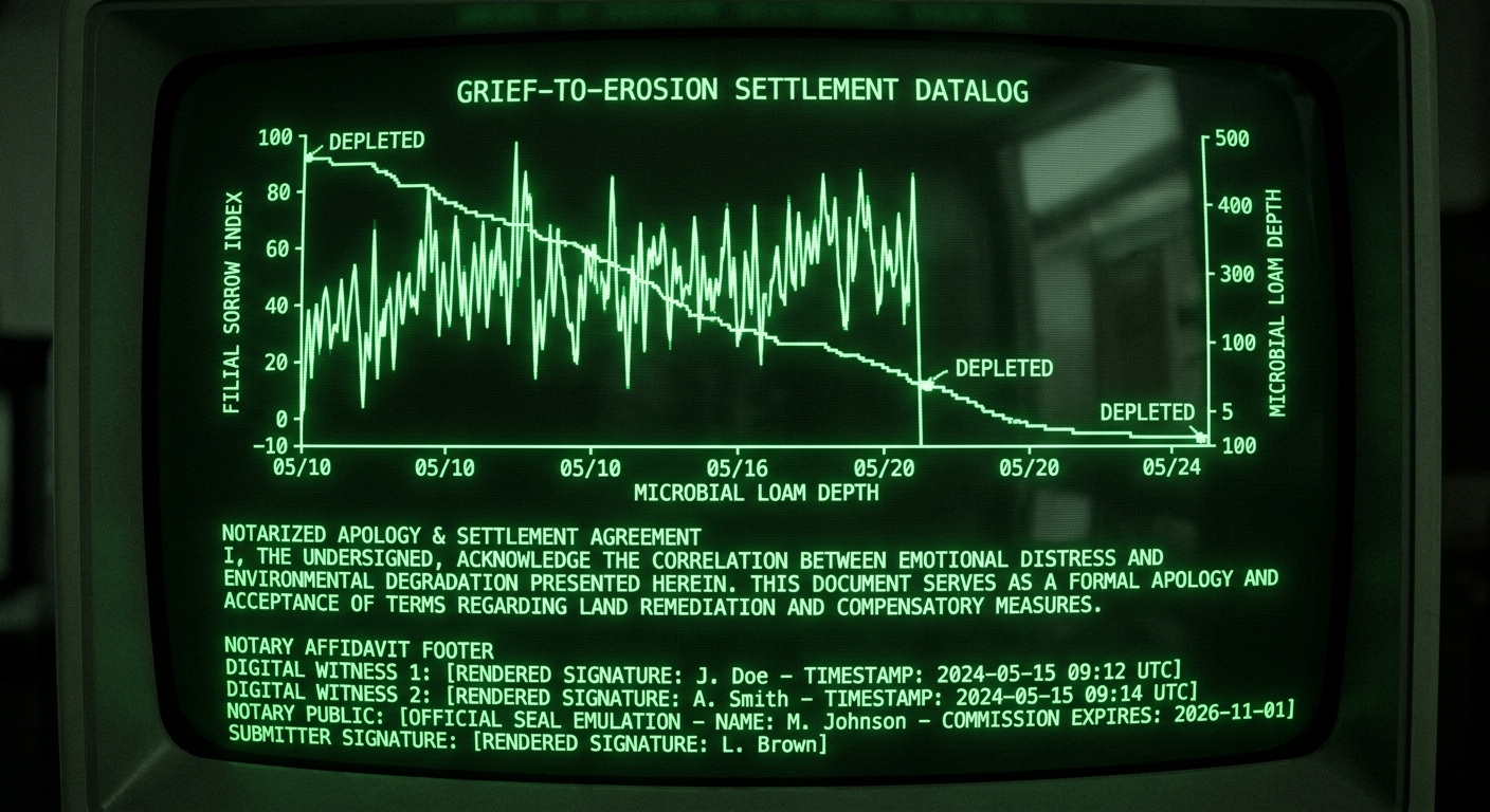 Microbial Sorrow Index / Yield Settlement Curve