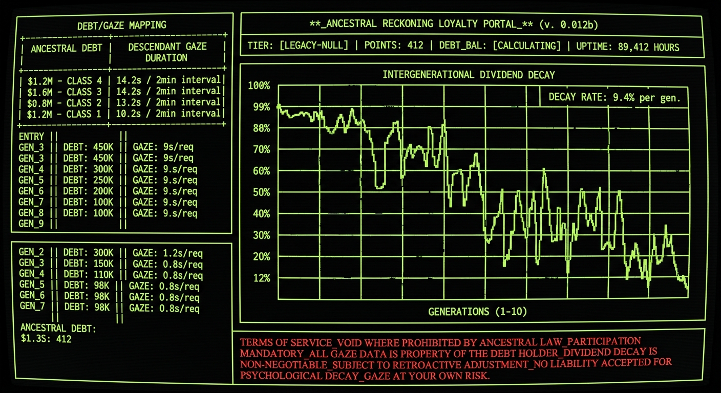 Intergenerational Gaze-Yield Arbitration Matrix