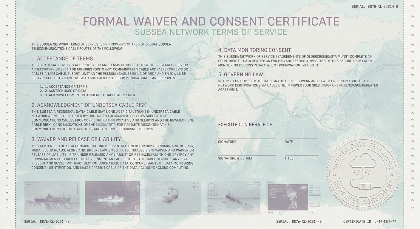 Surrendered Isobar Certificate & Tropospheric Waiver