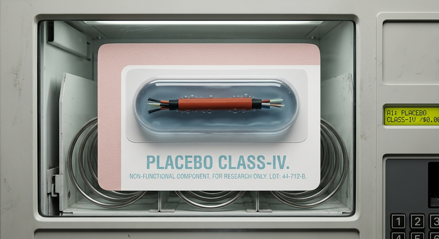 Inert Transatlantic Saline Blister Pack