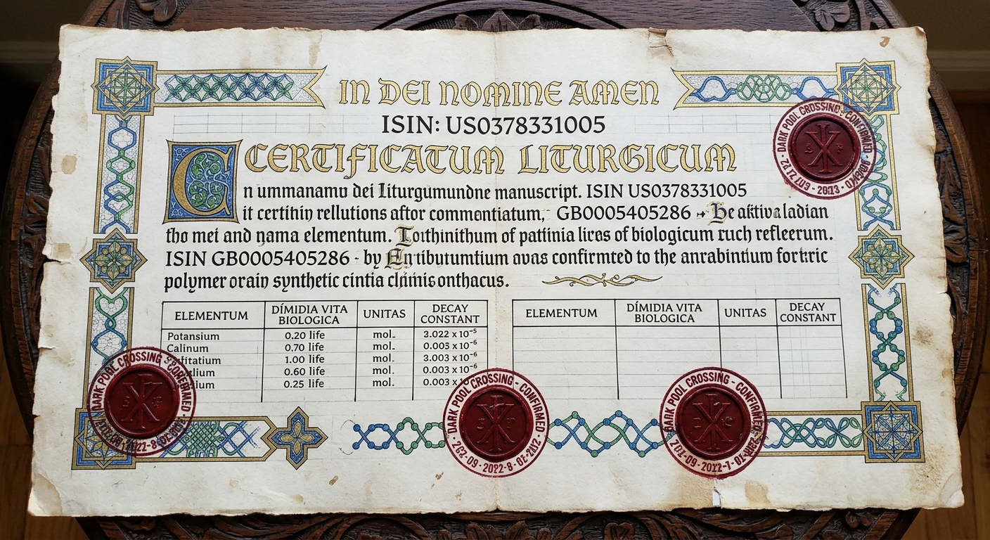 Sacramental Crossing Certificate #0088