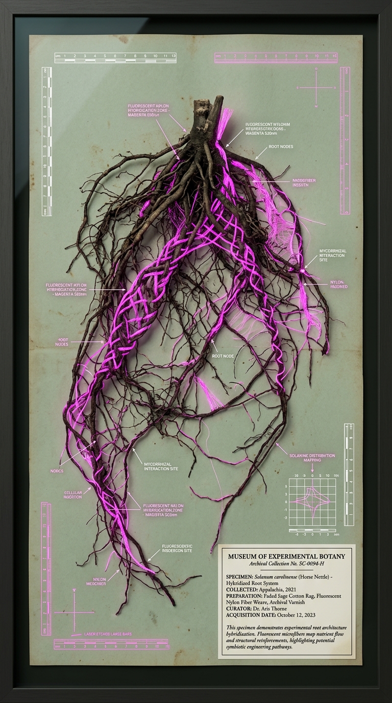 Herbarium Sheet: Specimen #404 (Sorrow-Bound Nightshade)